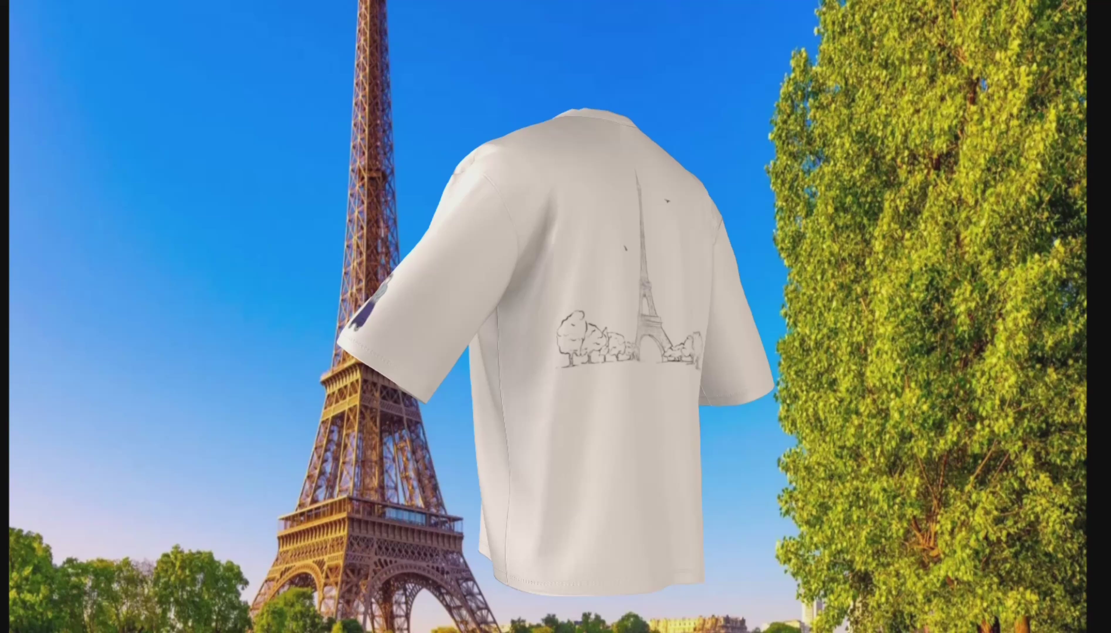 T-shirt Adulte "Vestig'Eiffel"